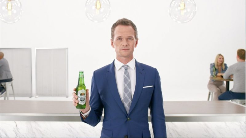 Neil Patrick Harris in First Heineken Light Commercial of 2017